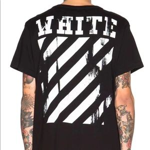 Off White Diag Spray Caravaggio Tee